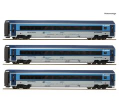 74140 - 3-dílný set rychlíkových vozů Railjet ČD, DCC