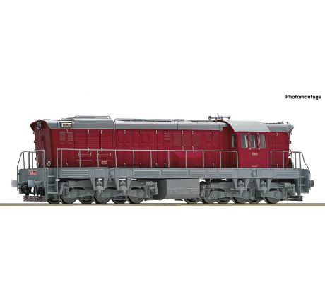 73773 - Motorová lokomotiva T 669.0010 ČSD, LD Nymburk, DCC, zvuk