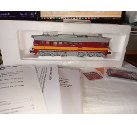 51332S_Motorová loko T 679.1505 ČSD ze setu Roco 51332, DCC ZVUK