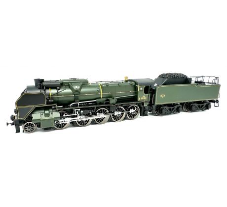 H041204DSF - Parní lokomotiva řady 150 P 100 s tendrem 34 P 299 SNCF, DCC, zvuk