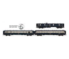 HR4391 - Třívozový set Edelweiss Pullman Express“, souprava 2/2 (DD3, VPC Flèche d’Or + VP Étoile du Nord)