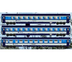 55317 - set tří vozů EuroCity 378/379 "Berliner" ČD - set 1