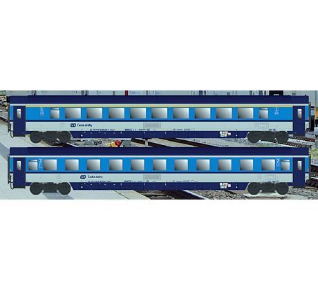 55319 - set dvou vozů EuroCity 378/379 "Berliner" ČD - set 3