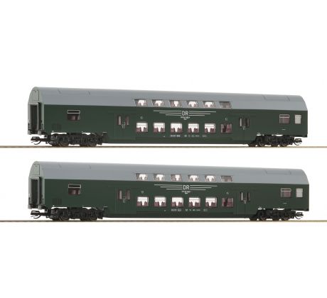 6280007 - Set patrových vozů Deutsche Reichsbahn - set 2 - dva osobní vozy