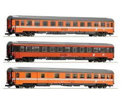 74043 - Třívozový set rychlíkových vozů Eurofima Eurocity 60 „Maria Theresia“