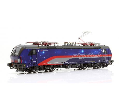 17413S - Elektrická lokomotiva 1293 200-2 ÖBB NigtJet, DCC, zvuk