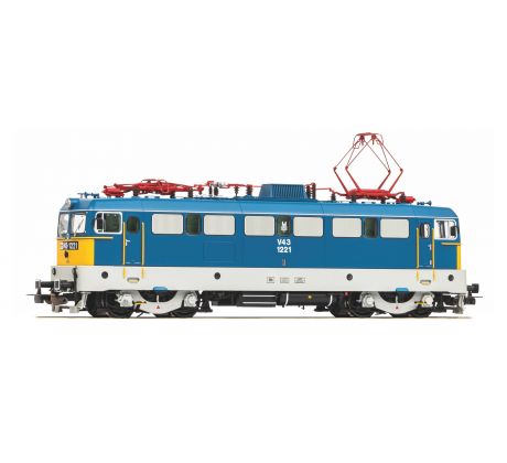 51443 - Elektrická lokomotiva V 43.1221 MÁV, DCC, zvuk