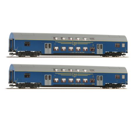 6280027 - Set patrových vozů Bap ČSD - set 1