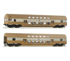 6280025 - Set patrových vozů Deutsche Reichsbahn - set 1 - řídící a osobní vůz