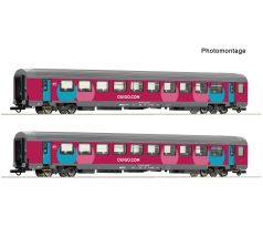 6200024 - Set rychlíkových vozů typu Corail typu VTU B11tu SNCF, souprava č. 1