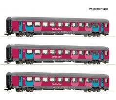 6200025 - Set rychlíkových vozů typu Corail typu VTU B11tu SNCF, souprava č. 2