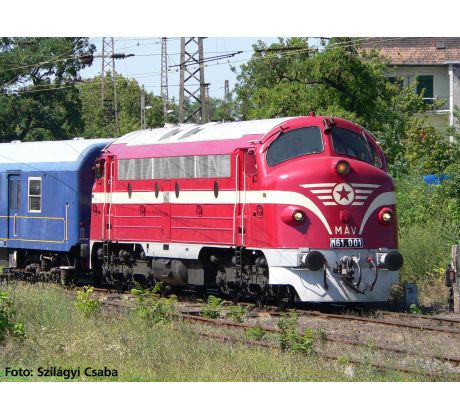 52508 - Motorová lokomotiva M 61.001 MÁV, DCC, zvuk