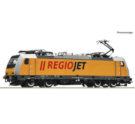 7510102 - Elektrická třísystémová lokomotiva 386 204-2 Regiojet, DCC, zvuk