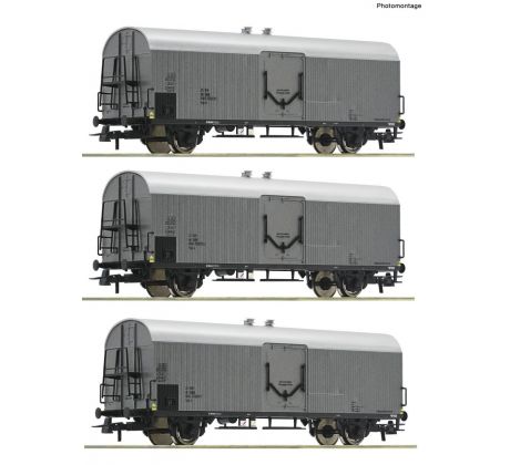 6600140 - Set se třemi chladírenskými vozy Icrs-v ÖBB