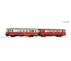 7710013 - Motorový vůz řady 174 001 s přípojným vozem DR, DCC, zvuk